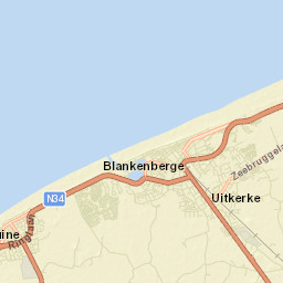 Wenduine Street Map