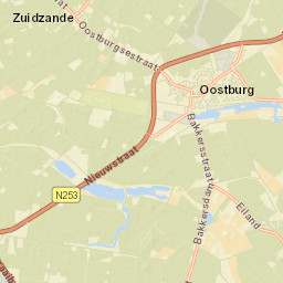 Oostburg Street Map