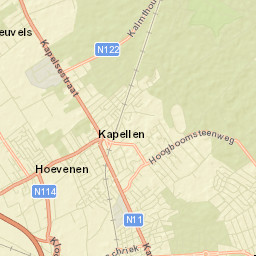 Kapellen Street Map