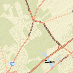Brasschaat Street Map