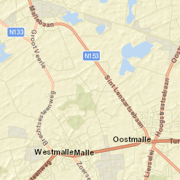 Oostmalle Street Map