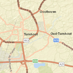 Oud-Turnhout Street Map