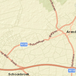Arendonk Street Map