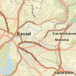 Kassel Street Map