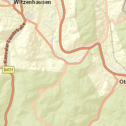 Witzenhausen Street Map