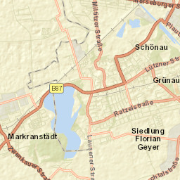 Markranstädt Street Map