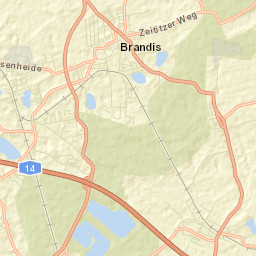 Brandis Street Map
