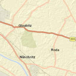 Nünchritz Street Map