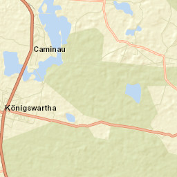 Königswartha Street Map