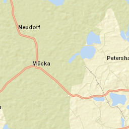 Mücka Street Map