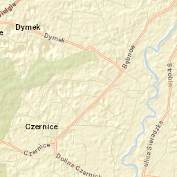 Osjaków Street Map