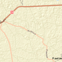 Rusiec Street Map