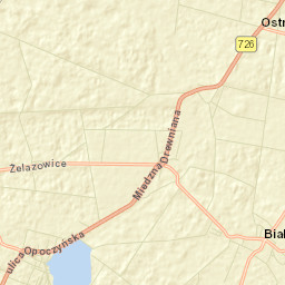 Białaczów Street Map