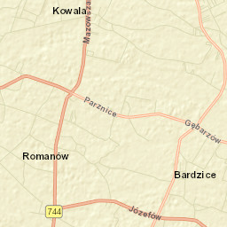 Powiat radomski Street Map