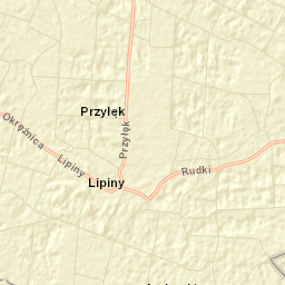 Przyłęk Street Map