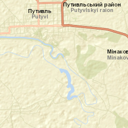 Putyvl’ Street Map