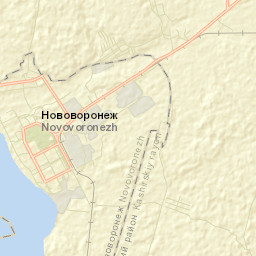 Novovoronezh Street Map