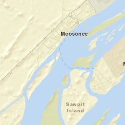 Moosonee Street Map