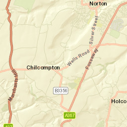 Church Rd, Midsomer Norton, Bath and North East Somerset BA3, Street Map