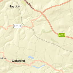 Southfield Hill, Somerset, UK Street Map