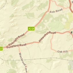 Wood Street Village Street Map