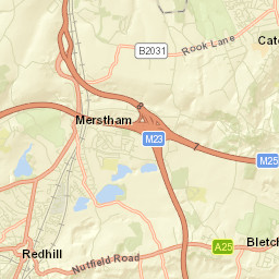 Redhill Street Map