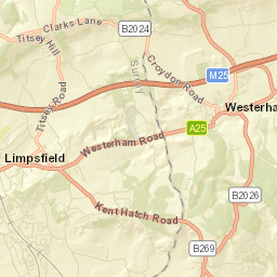 Westerham Street Map