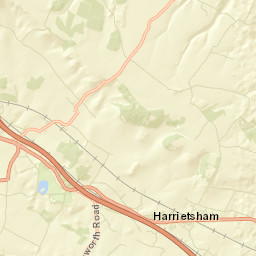 Harrietsham Street Map