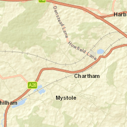 Chartham Street Map