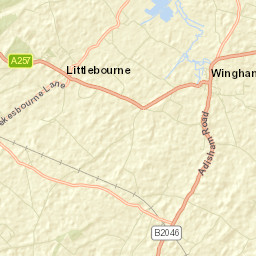 Littlebourne Street Map