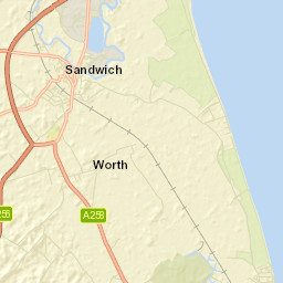 Sandwich Street Map