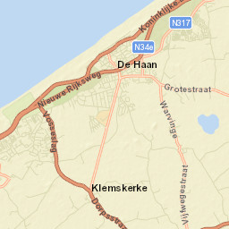 De Haan Street Map