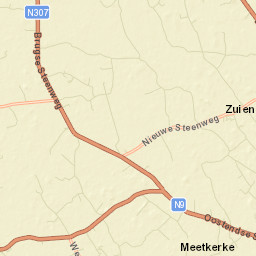 Zuienkerke Street Map