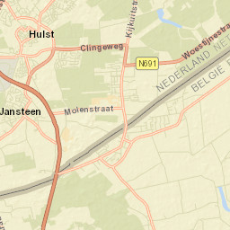 Hulst Street Map