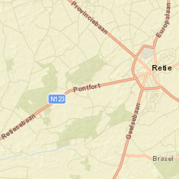 Retie Street Map