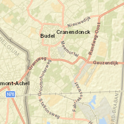 Budel-Schoot Street Map