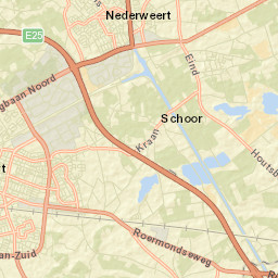 Nederweert Street Map