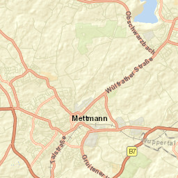 Mettmann Street Map