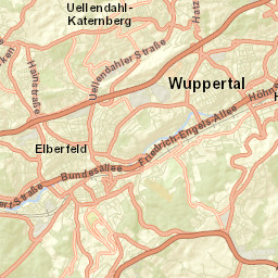 Wuppertal Street Map