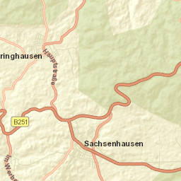 Sachsenhausen Street Map