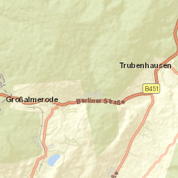 Großalmerode Street Map