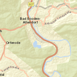 Bad Sooden-Allendorf Street Map