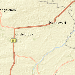 Kindelbrück Street Map