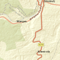 Nebra Street Map