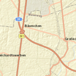 Reichardtswerben Street Map
