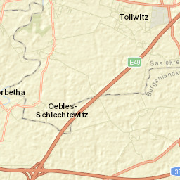 Tollwitz Street Map
