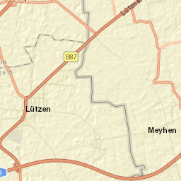 Lützen Street Map