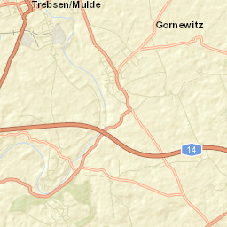 Nerchau Street Map