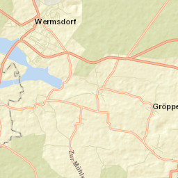 Wermsdorf Street Map