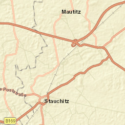 Stauchitz Street Map